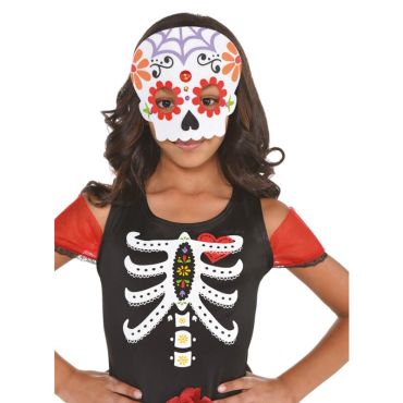 Masque Feutrine Enfant - Day Of The Dead Masque Feutrine Enfant - Day Of The Dead