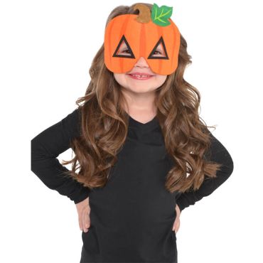 Masque Feutrine Enfant - Citrouille