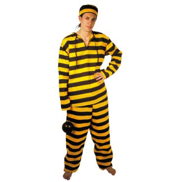 Déguisement de Prisonnier Dalton - Taille Unique Déguisement de Prisonnier Dalton - Taille Unique