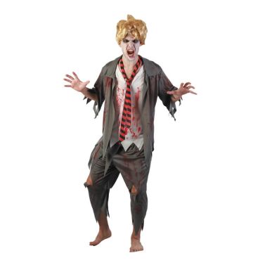Déguisement Etudiant Zombie Homme - Taille Unique Déguisement Etudiant Zombie Homme - Taille Unique