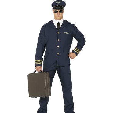 Déguisement de pilote d’avion pour homme avec casquette | jourdefete.com Déguisement de pilote d’avion pour homme avec casquette | jourdefete.com