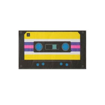 20 serviettes cassettes annees 90 | jourdefete.com 20 serviettes cassettes annees 90 | jourdefete.com