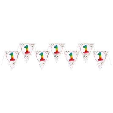 Banderole anniversaire chiffre rainbow pour enfant, guirlande fanions festive 3 m | jourdefete.com Banderole anniversaire chiffre rainbow pour enfant, guirlande fanions festive 3 m | jourdefete.com