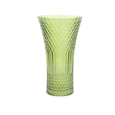 Vase en verre vert sauge texturé pour décoration de mariage et baptême | jourdefete.com Vase en verre vert sauge texturé pour décoration de mariage et baptême | jourdefete.com