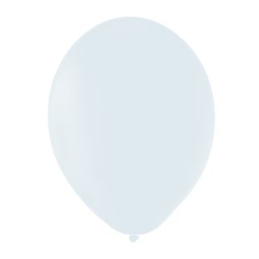 100 Ballons de Baudruche Unis Blancs 