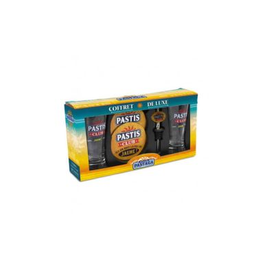 coffret prestige pastis verre, bouchon doseur et dessous de verre | jourdefete.com coffret prestige pastis verre, bouchon doseur et dessous de verre | jourdefete.com