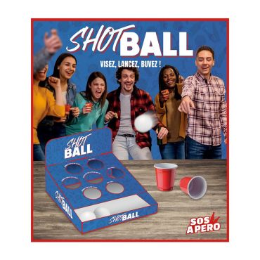 Jeu d’adresse "Shot Ball" à boire avec balles et plateau à trous | jourdefete.com Jeu d’adresse "Shot Ball" à boire avec balles et plateau à trous | jourdefete.com