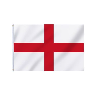 Grand drapeau de l'Angleterre avec la croix de Saint Georges pour décoration de fête et événements sportifs | jourdefete.com