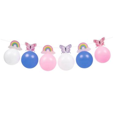 guirlande de ballons papillon | jourdefete.com guirlande de ballons papillon | jourdefete.com