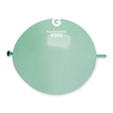 50 ballons ronds avec lien couleur vert d'eau de 33 cm | jourdefete.com 50 ballons ronds avec lien couleur vert d'eau de 33 cm | jourdefete.com