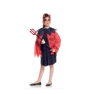 set diable enfant avec cornes cape et trident halloween | jourdefete.com set diable enfant avec cornes cape et trident halloween | jourdefete.com