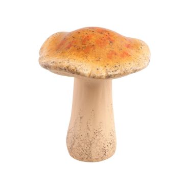 Champignon en terre cuite brun pour décoration automnale | jourdefete.com Champignon en terre cuite brun pour décoration automnale | jourdefete.com