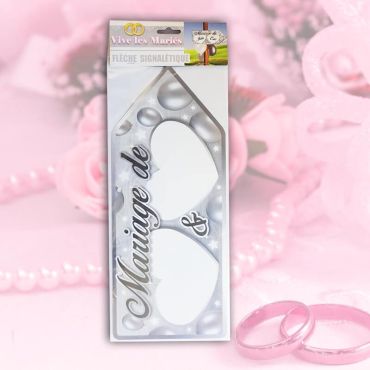 Flèche directionnelle - Mariage Flèche directionnelle - Mariage