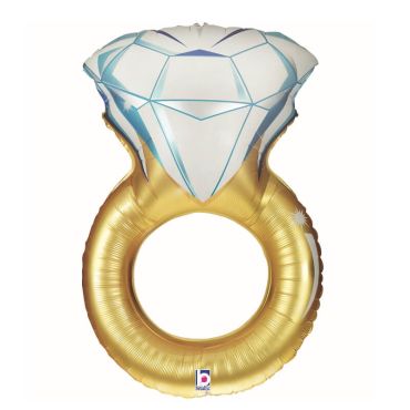 ballon aluminium bague de fiançailles de 94 cm | jourdefete.com ballon aluminium bague de fiançailles de 94 cm | jourdefete.com