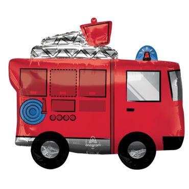 Ballon Supershape™ Camion de pompier - 66 cm | jourdefete.com Ballon Supershape™ Camion de pompier - 66 cm | jourdefete.com