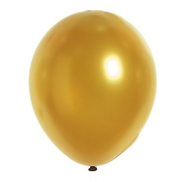 50 Ballons de Baudruche Métallisés Or 50 Ballons de Baudruche Métallisés Or