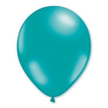 50 Ballons de Baudruche Métallisés Turquoise 50 Ballons de Baudruche Métallisés Turquoise