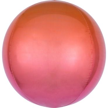 Un joli ballon au dégradé rouge et orange à installer lors de votre fête | jourdefete.com Un joli ballon au dégradé rouge et orange à installer lors de votre fête | jourdefete.com
