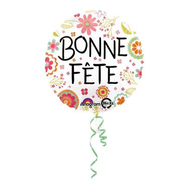 Ballon hélium Bonne Fête ! Ballon hélium Bonne Fête !