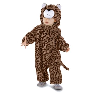 Déguisement léopard bébé en combinaison peluche avec capuche et queue | jourdefete.com Déguisement léopard bébé en combinaison peluche avec capuche et queue | jourdefete.com
