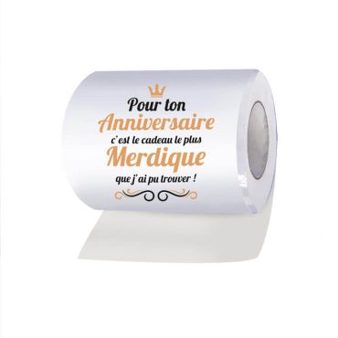Un anniversaire se doit d'avoir son cadeau "merdique" | jourdefete.com