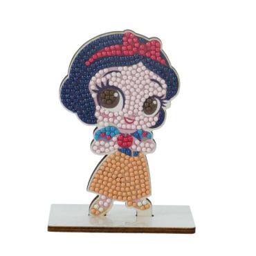 Figurine à diamanter Blanche-Neige avec robe jaune | jourdefete.com