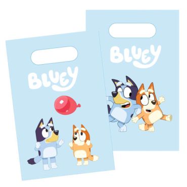 Sacs cadeaux Bluey en papier avec poignées pour goûter d’anniversaire enfant | jourdefete.com Sacs cadeaux Bluey en papier avec poignées pour goûter d’anniversaire enfant | jourdefete.com