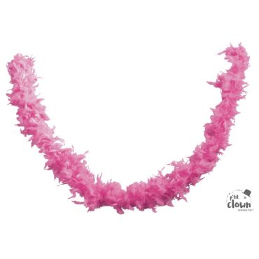 Boa rose en plumes élégant | jourdefete.com