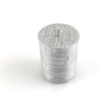 Bougie cylindrique argent Bougie cylindrique argent