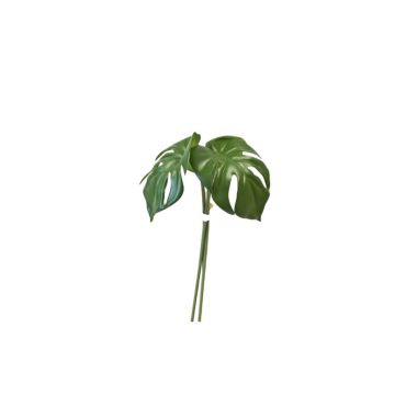 bouquet de 3 feuilles de monstera en plastique | jourdefete.com bouquet de 3 feuilles de monstera en plastique | jourdefete.com