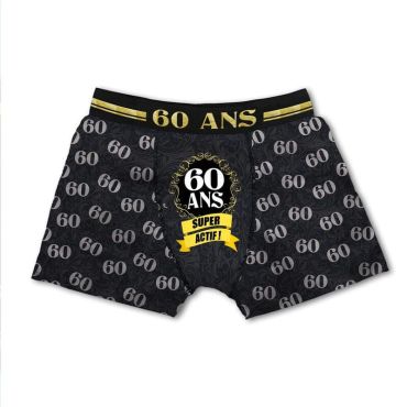 Un super boxer pour célébrer les 60 ans | jourdefete.com