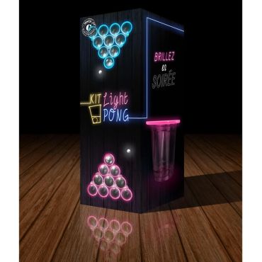 Kit Lumineux Beer Pong