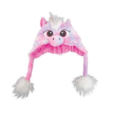 Bonnet Licorne Rose Adulte Bonnet Licorne Rose Adulte