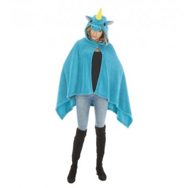 Cape Licorne Adulte - Bleu | jourdefete.com Cape Licorne Adulte - Bleu | jourdefete.com