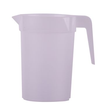 Carafe en plastique transparente 1 litre avec anse pratique | jourdefete.com Carafe en plastique transparente 1 litre avec anse pratique | jourdefete.com