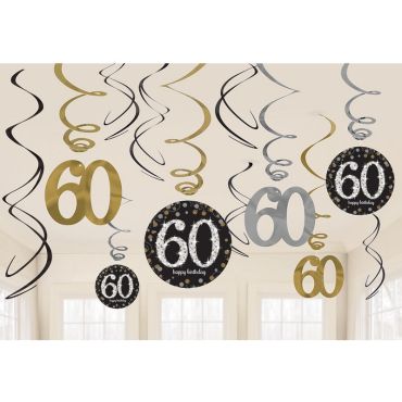 Suspensions 60 Ans - Or / Argent Suspensions 60 Ans - Or / Argent