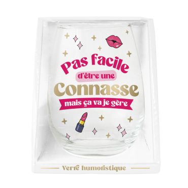 Verre à message humoristique « Cadeau Girls » | jourdefete.com