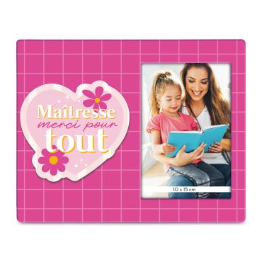 Cadre photo souvenir remerciement maîtresse pour photo 10x15 cm | jourdefete.com Cadre photo souvenir remerciement maîtresse pour photo 10x15 cm | jourdefete.com