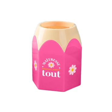 Pot à crayons original en forme de crayon taillé avec messages de remerciement pour la fin de l'année scolaire | jourdefete.com Pot à crayons original en forme de crayon taillé avec messages de remerciement pour la fin de l'année scolaire | jourdefete.com