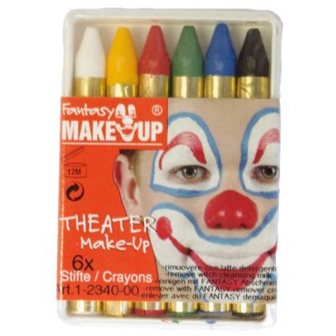 Palette de Crayons de Maquillage PM 6 couleurs Palette de Crayons de Maquillage PM 6 couleurs