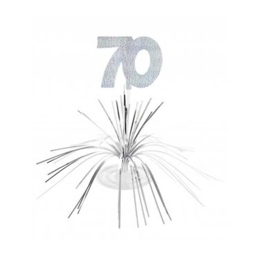 Centre de Table Anniversaire 70 ans