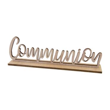 Centre de table sur socle - Communion | jourdefete.com