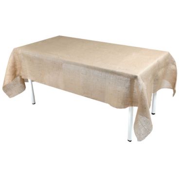 Une superbe nappe en toile de jute pour votre décoration de table champêtre et naturelle | jourdefete.com Une superbe nappe en toile de jute pour votre décoration de table champêtre et naturelle | jourdefete.com