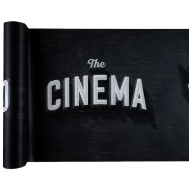Un magnifique chemin de table pour une déco de table cinéma | jourdefete.com