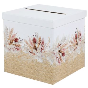 Tirelire - 20 x 20 x 20 cm - Romance Champêtre | jourdefete.com Tirelire - 20 x 20 x 20 cm - Romance Champêtre | jourdefete.com