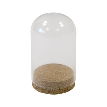 Cloche en verre décorative avec support en liège pour table de fête | jourdefete.com Cloche en verre décorative avec support en liège pour table de fête | jourdefete.com