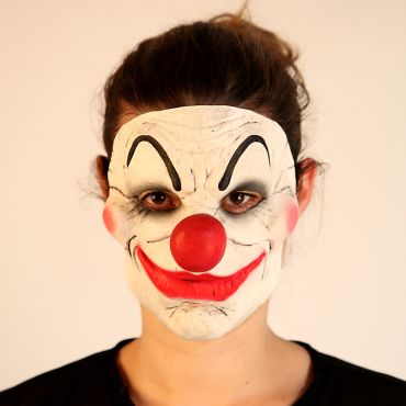 Masque en Latex de Clown Psychopathe - Bientôt Disponible Masque en Latex de Clown Psychopathe - Bientôt Disponible