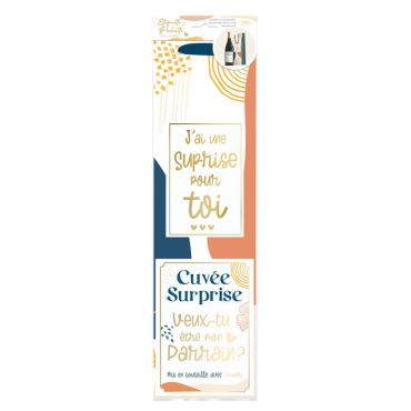 Un beau kit pour bouteille qui va demander à un proche s'il veut devenir parrain | jourdefete.com Un beau kit pour bouteille qui va demander à un proche s'il veut devenir parrain | jourdefete.com