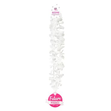 Ce collier à fleurs blanches mettra votre future mariée à l'honneur | jourdefete.com