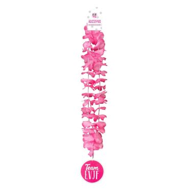 Collier de fleurs à paillettes "Team EVJF" - Collection EVJF Party Collier de fleurs à paillettes "Team EVJF" - Collection EVJF Party